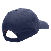 Balloon Animal Embroidered Garment Washed Cotton Twill Cap - Navy OSFM