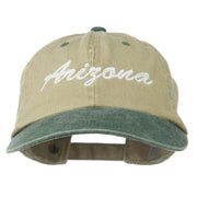 Arizona Embroidered Washed Cap