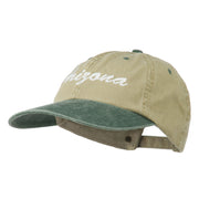 Arizona Embroidered Washed Cap