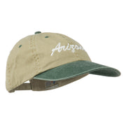 Arizona Embroidered Washed Cap