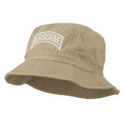 Airborne Embroidered Bucket Hat