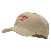 Birthday Boy Embroidered Solid Cotton Twill Pro Style Cap - Khaki OSFM