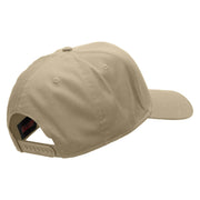 Birthday Boy Embroidered Solid Cotton Twill Pro Style Cap - Khaki OSFM