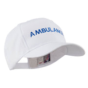 Ambulance Embroidered Cap