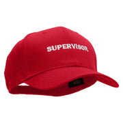 Supervisor Solid Cotton Twill Low Profile Snap Cap