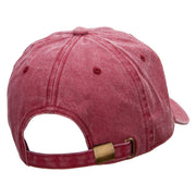 US 101 Embroidered Unstructured Cotton Cap