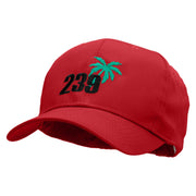 239 Embroidered Pro Style(06) Twill Caps - Red OSFM