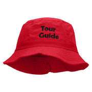 Tour Guide Embroidered Bucket Hat