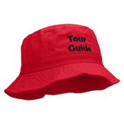 Tour Guide Embroidered Bucket Hat