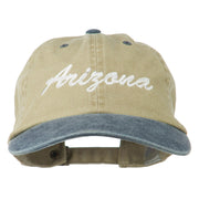 Arizona Embroidered Washed Cap