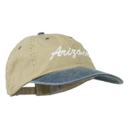 Arizona Embroidered Washed Cap