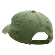 Afghanistan Veteran Embroidered Washed Cotton Brass Buckle Cap