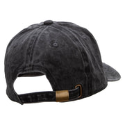 US 101 Embroidered Unstructured Cotton Cap