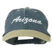 Arizona Embroidered Washed Cap