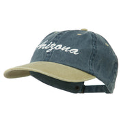 Arizona Embroidered Washed Cap