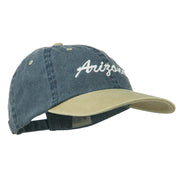 Arizona Embroidered Washed Cap