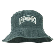 Airborne Embroidered Bucket Hat