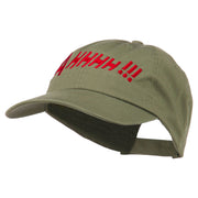 Ahhhh Embroidered Pet Spun Washed Cap