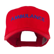 Ambulance Embroidered Cap