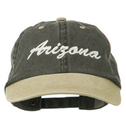 Arizona Embroidered Washed Cap