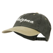 Arizona Embroidered Washed Cap