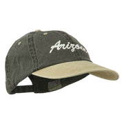 Arizona Embroidered Washed Cap