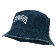 Airborne Embroidered Bucket Hat