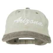 Arizona Embroidered Washed Cap