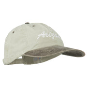 Arizona Embroidered Washed Cap