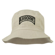 Airborne Embroidered Bucket Hat