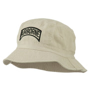 Airborne Embroidered Bucket Hat