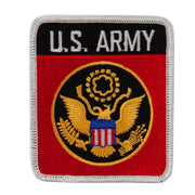 U.S Army Embroidered Rectangular 3 Inch Patch