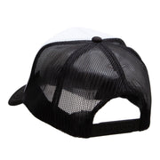 Motorcycle Biker Patched Summer Foam Mesh Trucker Cap