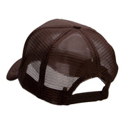 Motorcycle Biker Patched Summer Foam Mesh Trucker Cap