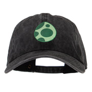 Green Dinosaur Egg Heat Transfer Unstructured Cotton Cap