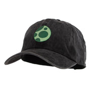 Green Dinosaur Egg Heat Transfer Unstructured Cotton Cap