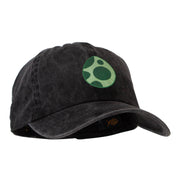 Green Dinosaur Egg Heat Transfer Unstructured Cotton Cap