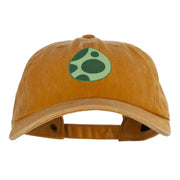 Green Dinosaur Egg Heat Transfer Unstructured Cotton Cap