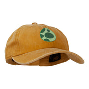 Green Dinosaur Egg Heat Transfer Unstructured Cotton Cap