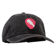 Guitar Pick Heat Transfer Unstructured Cotton Cap