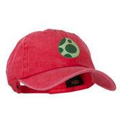 Green Dinosaur Egg Heat Transfer Unstructured Cotton Cap