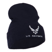 Air Force Embroidered Knit Military Beanie