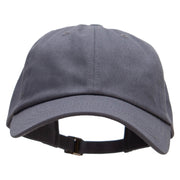 Dad Style Unstructured Low Profile 6 panel Cotton Cap - Dk-Grey OSFM