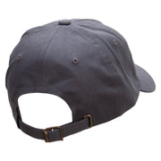 Dad Style Unstructured Low Profile 6 panel Cotton Cap - Dk-Grey OSFM