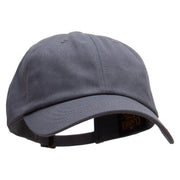 Dad Style Unstructured Low Profile 6 panel Cotton Cap - Dk-Grey OSFM