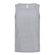 30 Singles Ring-Spun Fabric Tank Top - Heather-Grey S