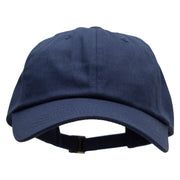 Dad Style Unstructured Low Profile 6 panel Cotton Cap - Navy OSFM