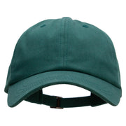 Dad Style Unstructured Low Profile 6 panel Cotton Cap - Spruce OSFM