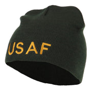 US Air Force Military Embroidered Short Beanie