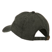 Angel Fish Embroidered Washed Dyed Cap